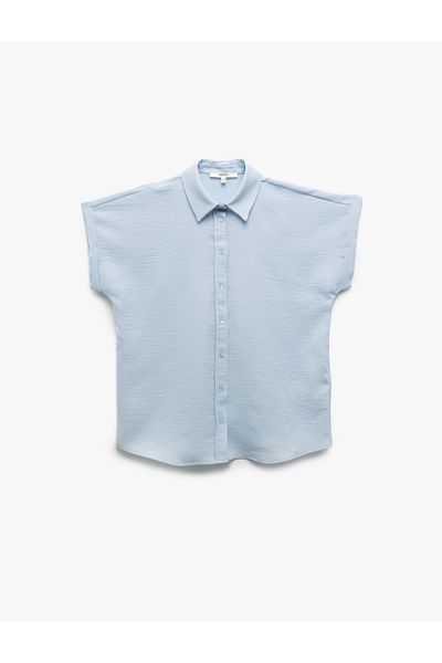 Koton blue Short Sleeve Shirt