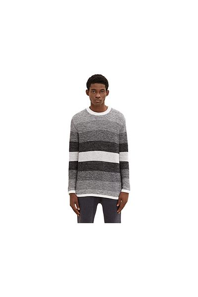 Tom Tailor V Pullover Für Herren In Schwarz