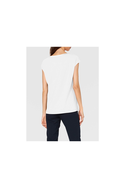 comma V-Kragen T-Shirt