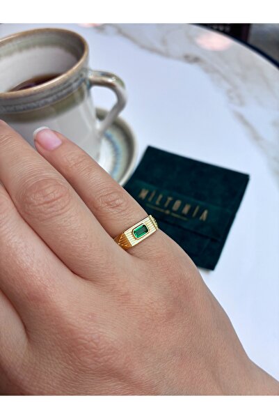 Miltonia 925s Gümüş Zirkon Taşlı Serçe Ayarlanilir Yüzük