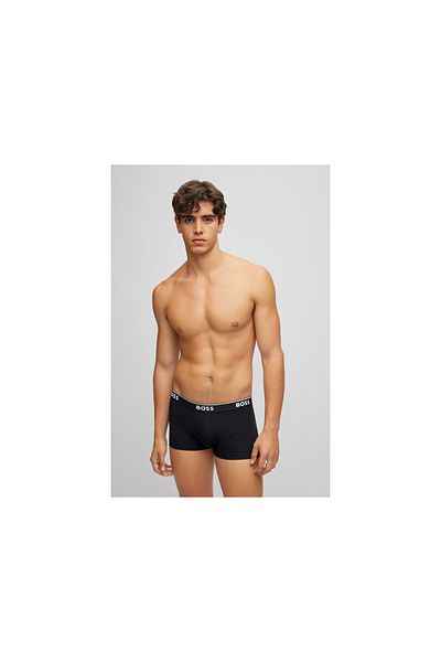 Hugo Boss Kurzarm Unterhemd Für Herren In Schwarz