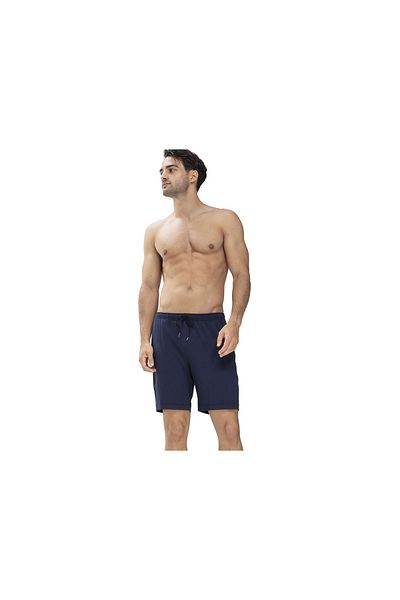 MEY Pyjama Kurz ’für Herren In Blau’