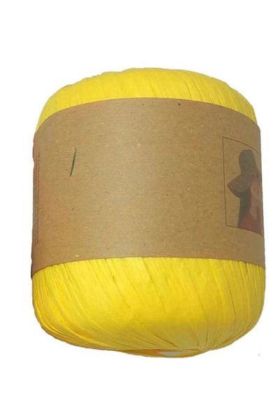 TİCARETSEPETİM Raffia Rope 50 Gr Yellow 59