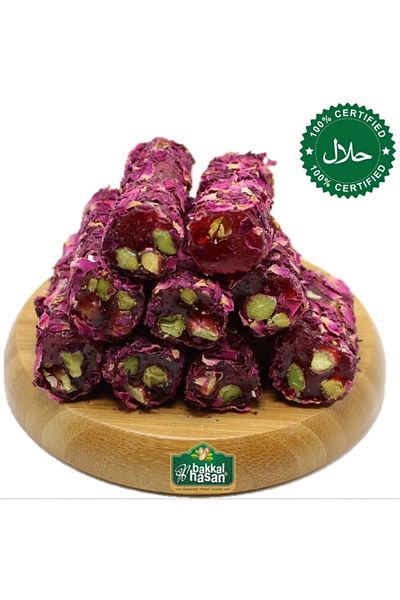 Bakkal Hasan Pistachio Fitil with Rose Petals 4 kg Bakkal Hasan