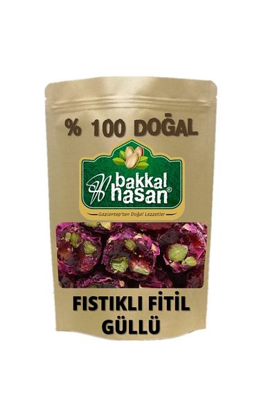 Bakkal Hasan Pistachio Fitil with Rose Petals 4 kg Bakkal Hasan