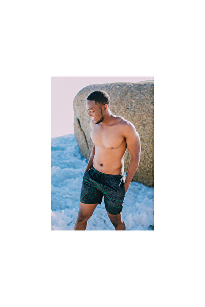 Guggen Mountain Badehose Für Herren In Grün