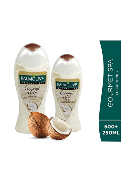 Palmolive Shower Cream Gourmet Spa Coconut Milk 500 ml + 250 ml