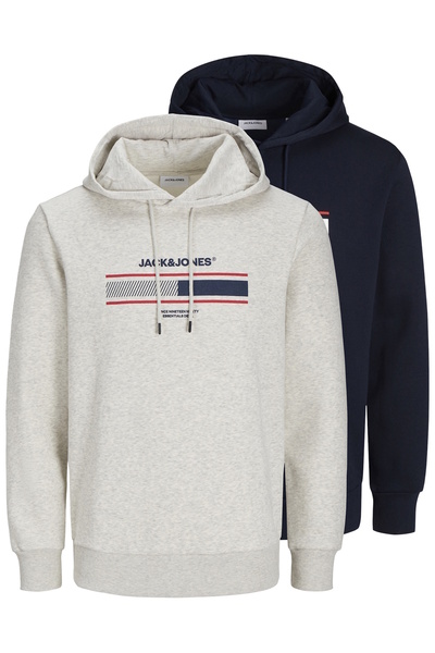 Jack & Jones Hoodie South Kapuzenpullover Doppelpack