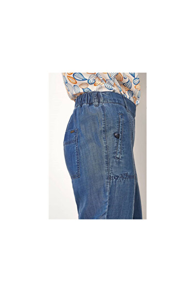 TONI CORE Dámská látková podprsenka v modré barvě