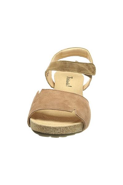 Think! Damen Traudi > 3-000300 Nachhaltige Slingback Sandale Mit Absatz, 5020 Rose/kombi, 43 Eu