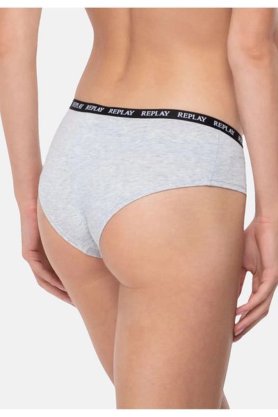 Replay Unterhose Damen-slip Mit Logo-bund 2er Pack