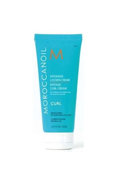 Moroccanoil Ενυδατική κρέμα για κυματιστά και σγουρά μαλλιά, Moroccanoil, Intense Curl, 75 ml