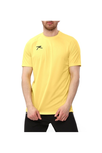 raru Velox Жовта чоловіча футболка - з короткими рукавами, технічна тканина