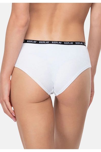 Replay Unterhose Damen-slip Mit Logo-bund 2er Pack