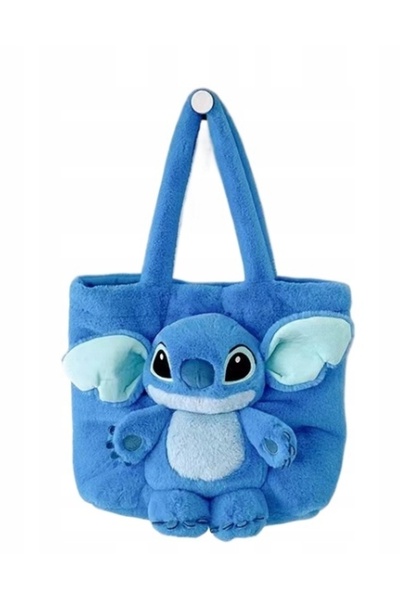 ABYZ Geantă pentru copii din material Plus, tip cusătură, dimensiuni 35x27cm, culoare Albastru