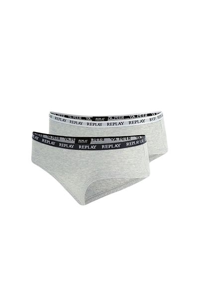 Replay Unterhose Damen-slip Mit Logo-bund 2er Pack