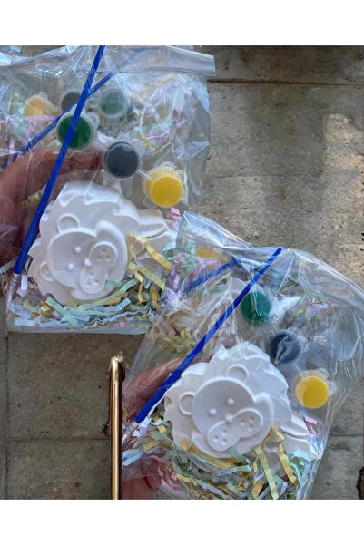 Atölye Lavi Shop ASLAN 4'LÜ TAŞ BOYAMA SETİ