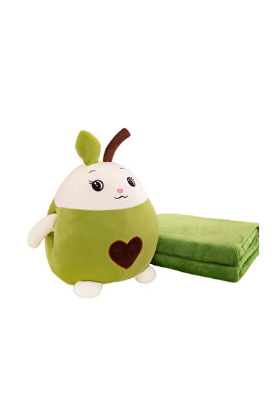 ABYZ Многофункционална плюш играчка 25X30X30см с пухкаво одеяло 180x100см Мод...