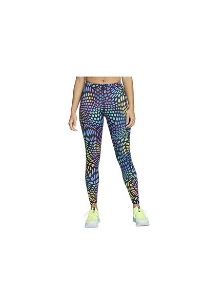 Nike Dlouhé dámské hadice ve žluté barvě
