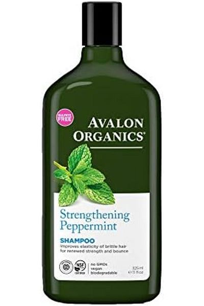 Avalon Organics Avalon Organics Peppermint Revitalizing Shampoo 325ml (Pack of 3)