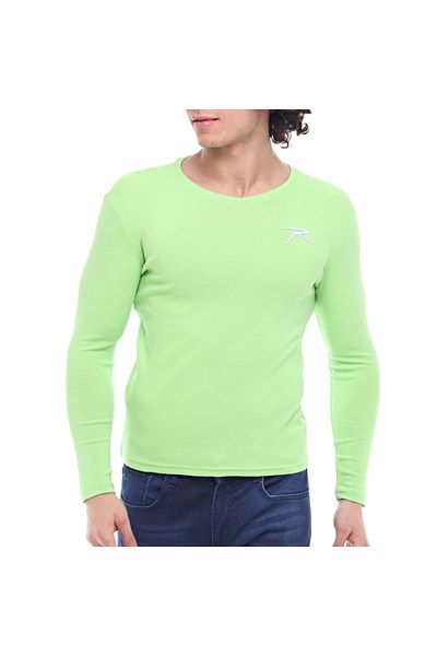 raru Βαμβακερό μπλουζάκι Baselayer Vesper Green