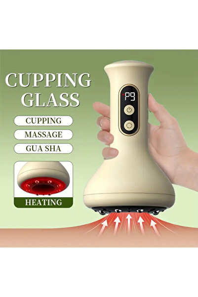 BUĞLEM Selülit Aleti Ve Tüm Vücut Güzelik Masajı Aleti Egzersiz Incelme Kablosuz Şarjlı Vakkum Hacamat