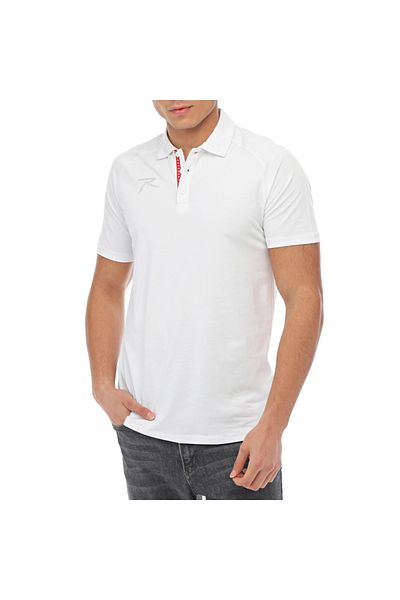 raru Μπλουζάκι Polo Pike Spero Λευκό