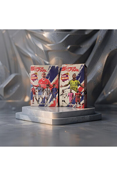 NEWBRENDHOME بطاقة ألعاب ميكس ميكس ميكس 2025 بطاقات لاعب كرة القدم للموسم الج...