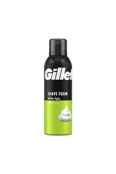 Gillette Foam Lemon And Lime 200ml 28750 --- Gillette Shaving Foam Lemon Lime 200ml