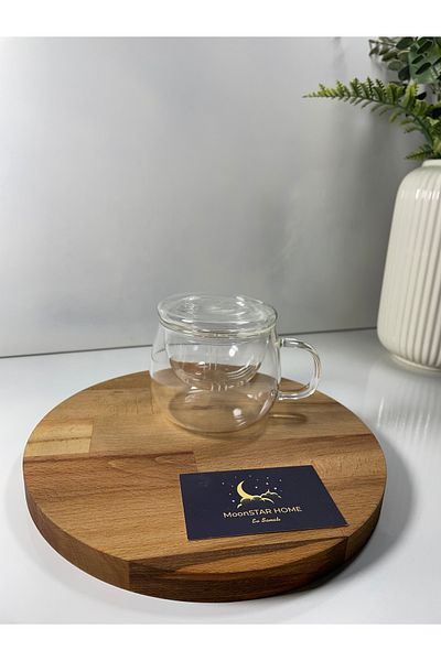Madame Coco Clisson Glass Strainer Mug 310 ml