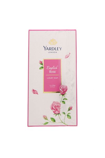 YARDLEY English Rose Luxury Soap 3 x 100 g