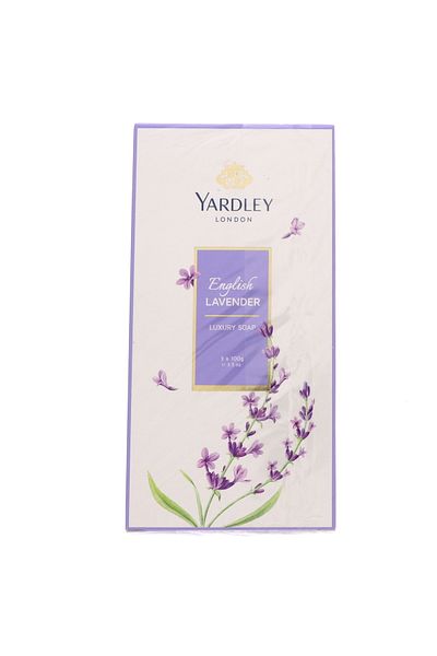 YARDLEY English Lavender Luxury Soap 3 x 100 g