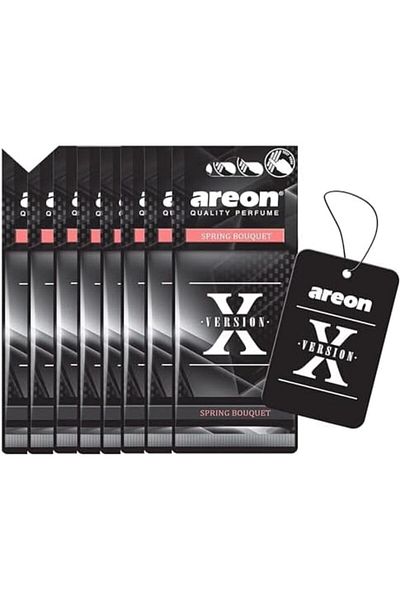 Areon Air Freshener X Version Spring Bouquet - Pack of 10