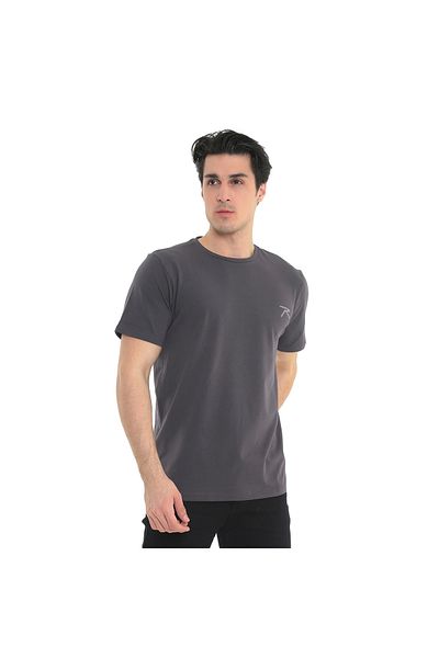 raru Μπλουζάκι από 100% βαμβάκι Gravis Anthracite