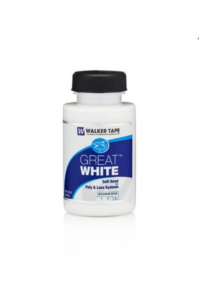 Walker Tape GREAT WHITE SOFT BOND FOR POLY&LACE SYSTEM 3.4 FL