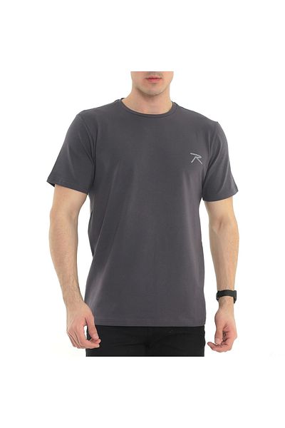 raru Μπλουζάκι από 100% βαμβάκι Gravis Anthracite