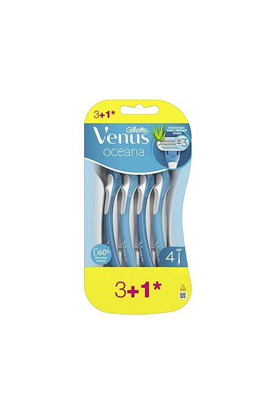 Gillette Gillette Venus Oceana Women's Razor, 3 Blades - 4 Pieces
