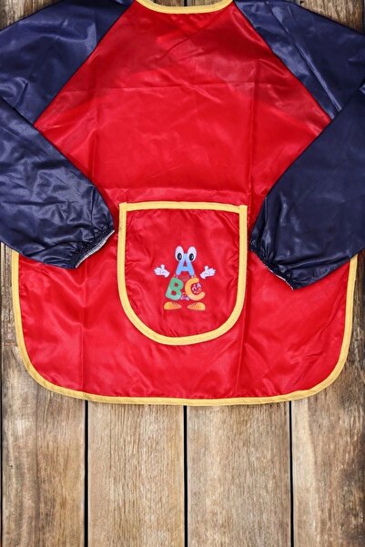 Buude Kids 4-5 Years Unisex Pocketed Painting and Activity Apron