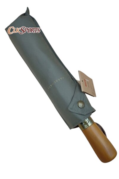 parachase Premium Ahşap Saplı Çift Gölgelikli Ahşap Saplı Otomatik Şemsiye - ...