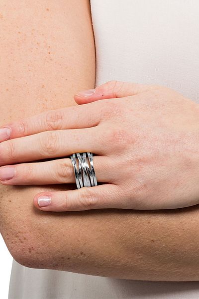Heideman Fingerring Serpi Poliert Festlich
