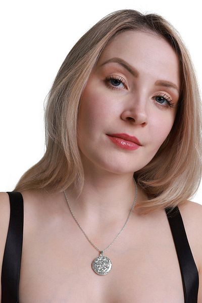 Heideman Medaillon Damen Christa Silberfarben Poliert Feminin