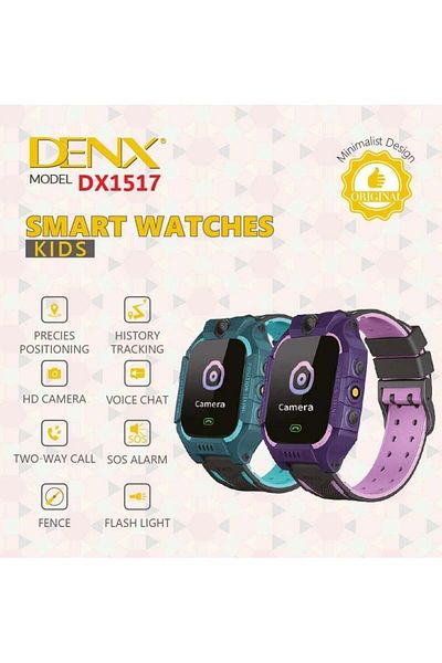 Denx ساعة دينكس الذكية للأطفال متعددة الألوان