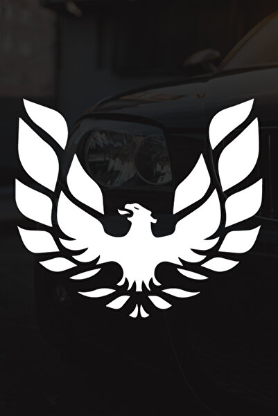 Sönmez Dijital Alevli Anka Kuşu Sticker - Oto Sticker - Araba Sticker - Motor...