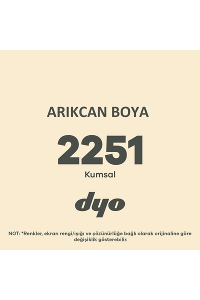 Dyo Dinamik 15 Lt Ipekmat Iç Cephe (2251) Kumsal
