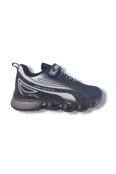Bukond Children's Daily Water Repellent Transparent Sole Sneaker Sports Shoes School Shoes