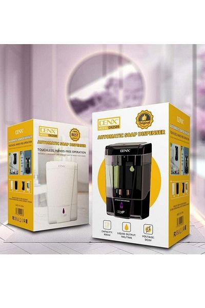 Denx موزع الصابون الأوتوماتيكي LENX TOUCH يعمل بدون استخدام اليدين
