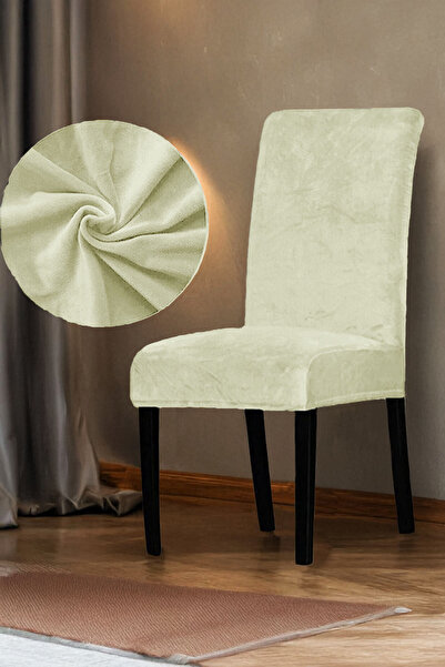 HANSARAYHOME HANSARAY İpek Görünümlü Kadife Sandelye Kılıf 1 adet