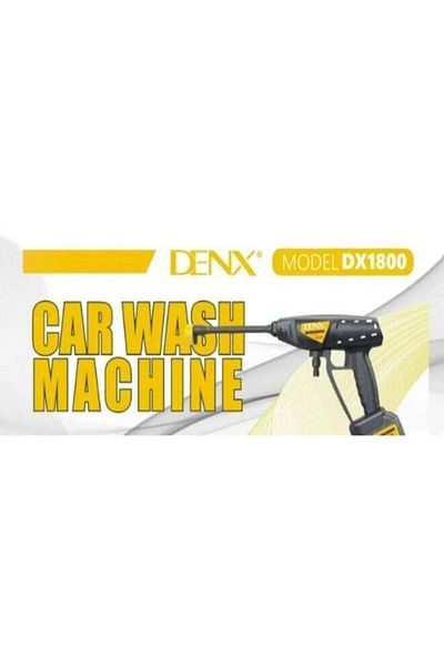 Denx مضخة لاسلكية لغسالة السيارات عالية الضغط DX1800