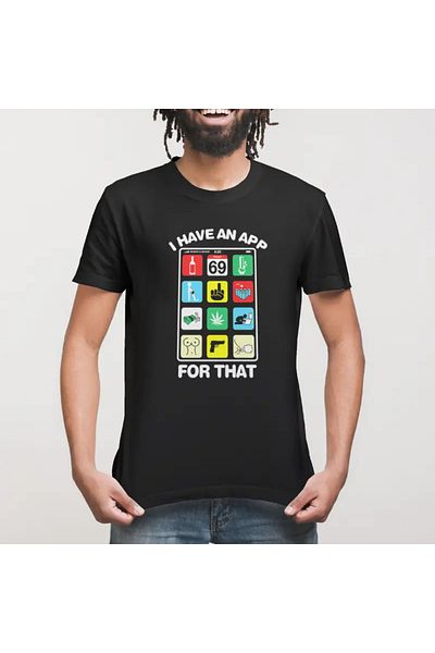 Built By Crazy Έχω μια εφαρμογή για αυτό το μπλουζάκι Unisex