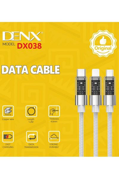 Denx DX038 - كابل شحن PD-Lightning
